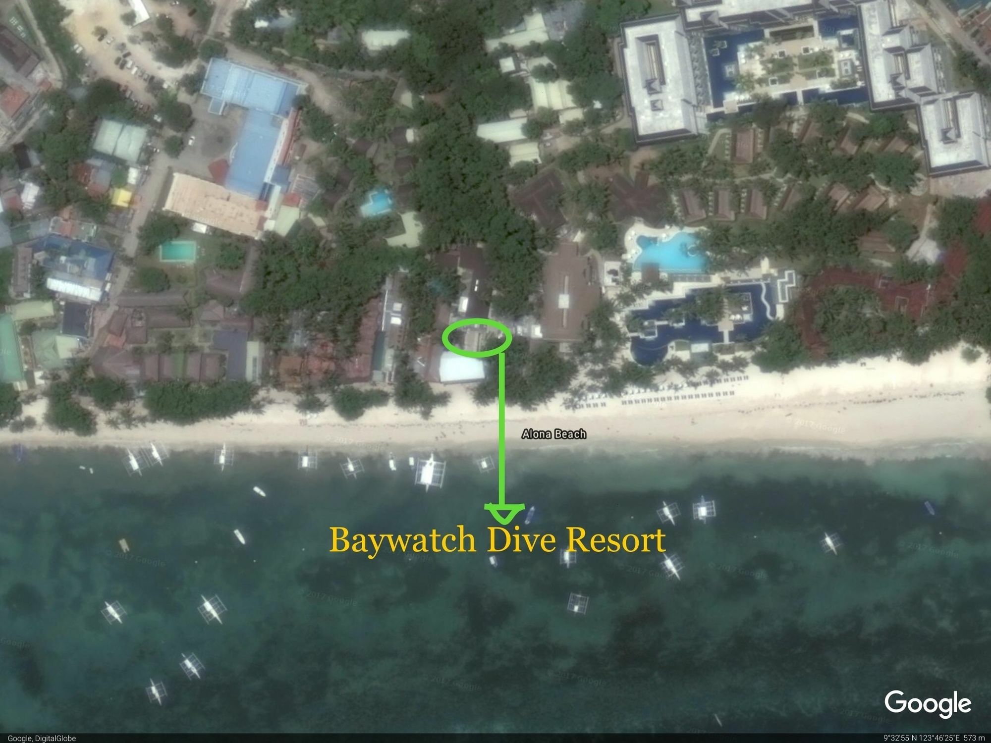 Baywatch Dive Resort Panglao Dış mekan fotoğraf